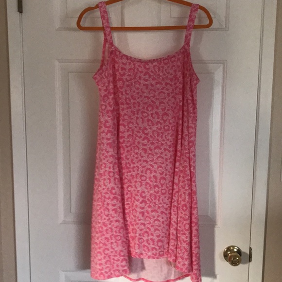 TORRID TANK MINI DRESS - SUPER SOFT LEOPARD PINK - Picture 2 of 9